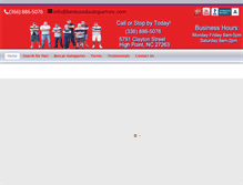 Tablet Screenshot of bestusedautopartsnc.com